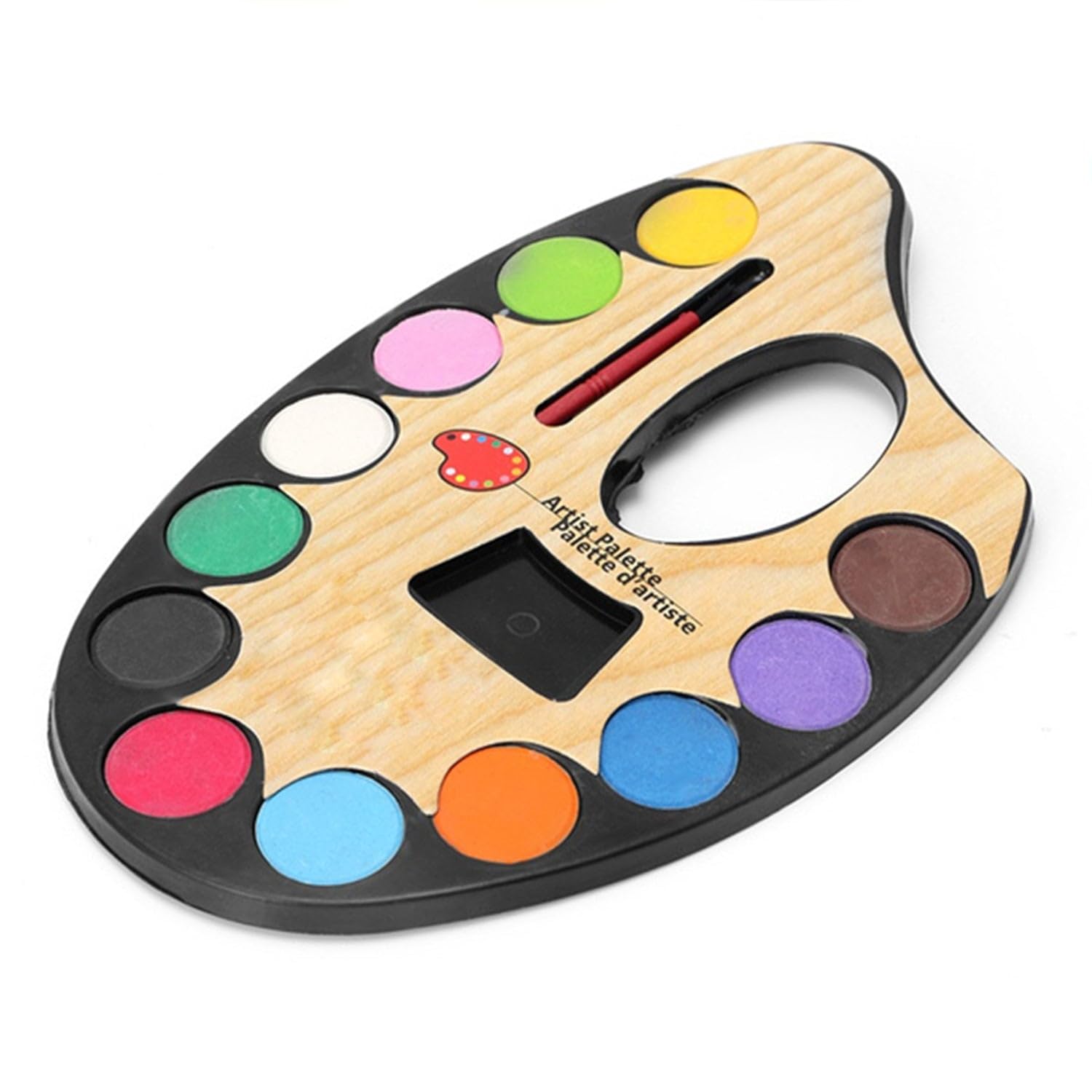 DHRUVINSRI Artistic Palette Set: Quality, Multi-Size Palettes for Seamless Paint Mixing and Blending in Every Artistic Project