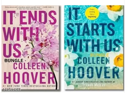 It Ends With Us + It Starts With Us - Combo Of 2 Books It Ends With Us + It Starts With Us - Combo Of 2 Books