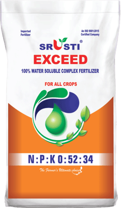 NPK 0-52-34 EXCEED Fertilizer (1*3 Kg, Powder)