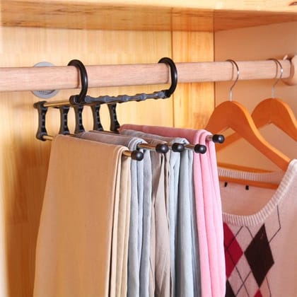 Adjustable Trouser Pants Hanger Organizer