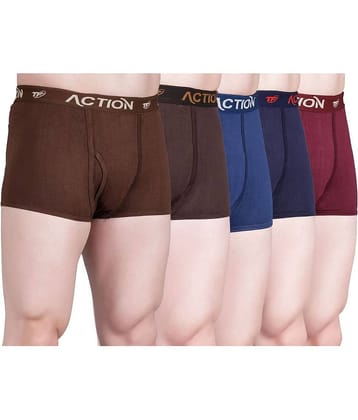 TF Pack of 5 Cotton Blend Briefs For Men's ( Multicolor )