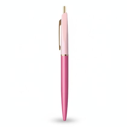 Retractable Pink Ballpoint Pen