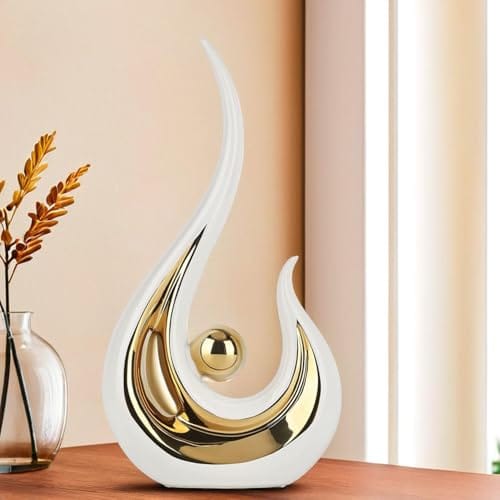 Modern Abstract Art Show Pieces for Home Decor Living Room Decorative Items | Cute Showpieces Gift Item for Decor