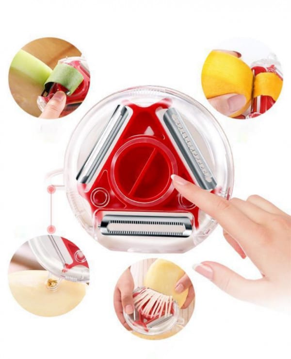 Wholesale Item - 3 IN 1 BLADE PEELER - MOQ 23 Pieces