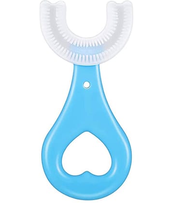 KRISHTAL TRADING Multi-Colour Silicone Baby Toothbrush ( 1 pcs )