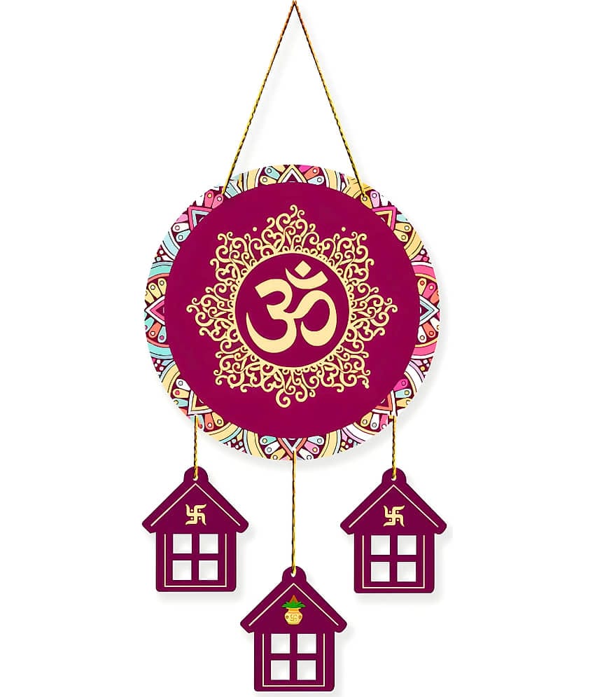 Positive Vibe Lifestyle Traditional Door Hanging 1 ft Multi ( Pack of 1 )