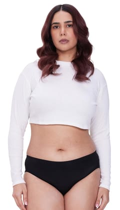 Be Me Seamless Period Panties|Black|Pack of 1|Strong Leak Protection, Durable Design|Oeko TEX, FDA Approved|Holds More Than 3 XL Pads Be Me Seamless Period Panties|Black|Pack of 1|Strong Leak Protection, Durable Design|Oeko TEX, FDA Approved|Holds More Than 3 XL Pads