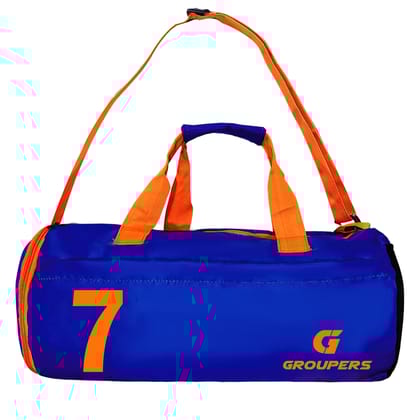 GROUPERS Stylish Bag for Gym & Travel | Multipurpose Sports Bag with Adjustable Shoulder Strap GROUPERS Stylish Bag for Gym & Travel | Multipurpose Sports Bag with Adjustable Shoulder Strap