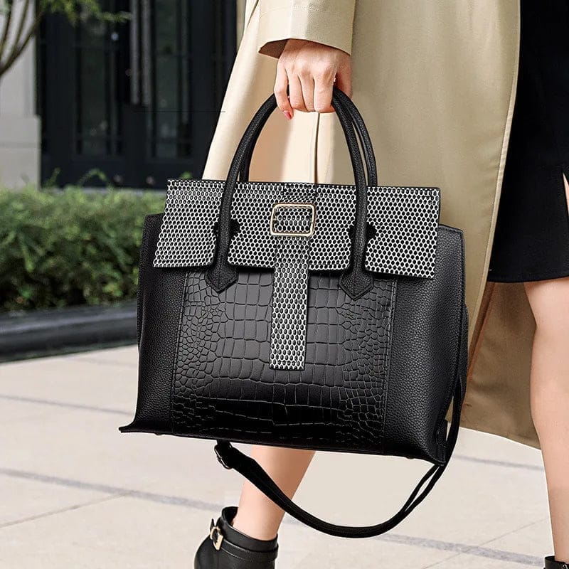 2Ndr Brand Bag Handbags Pu Leather Women Hand Tote Bag