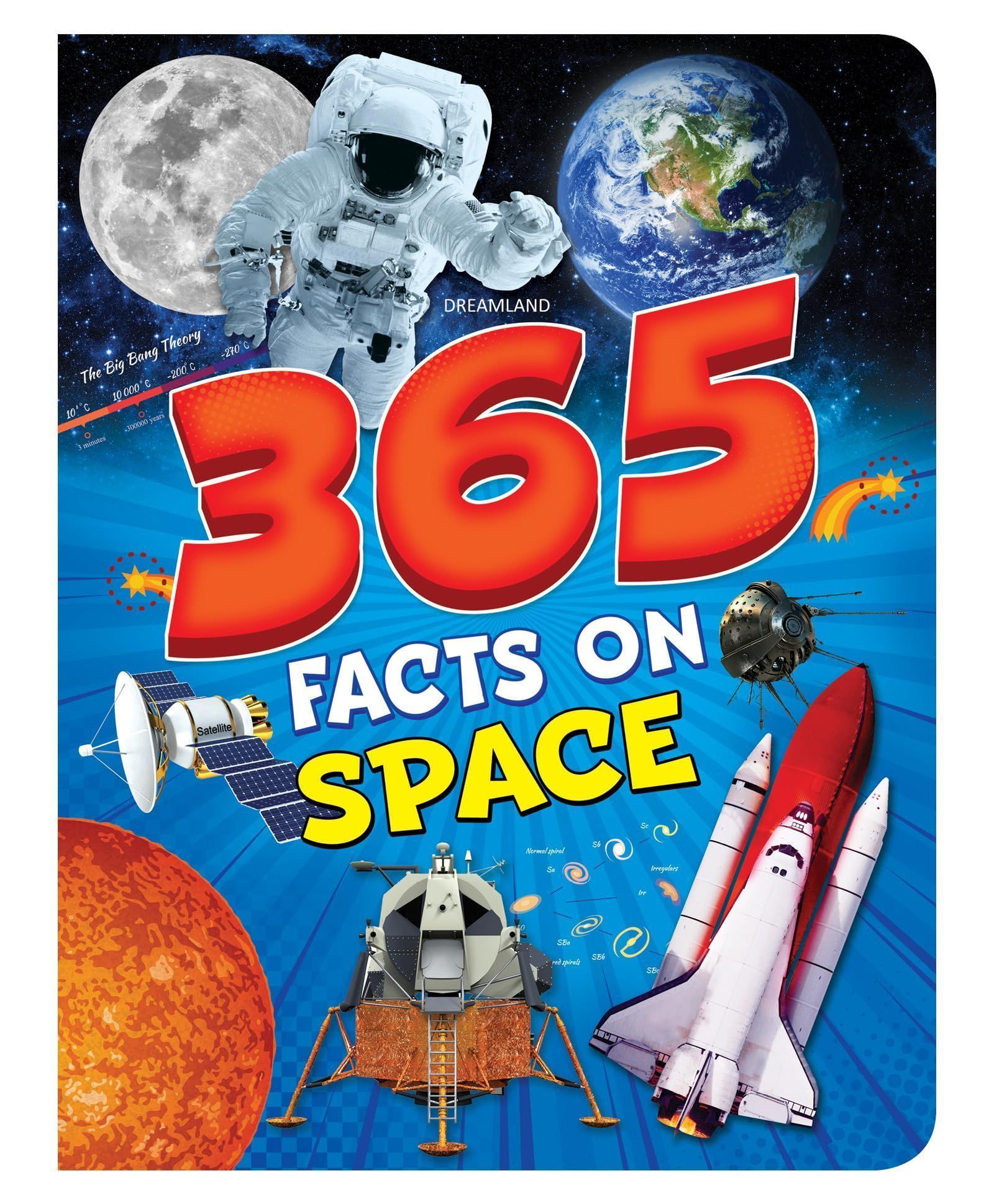 365 Facts on Space Book for Children Age 7-15 years, 80 Pages [Paperback] Dreamland Publications [Paperback] Dreamland Publications