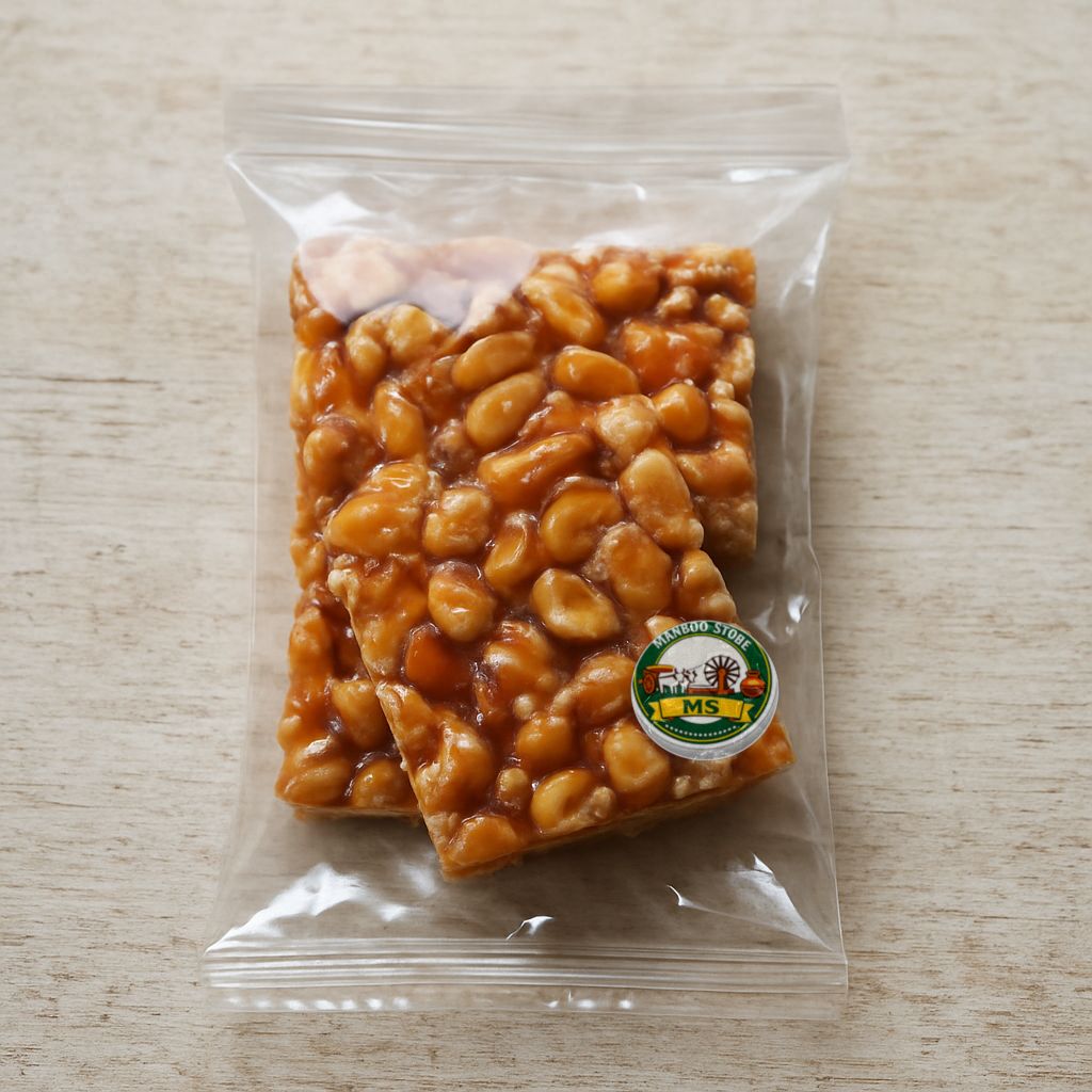 Manboo Store's peanut chikki