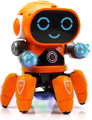 Robot Pioneer Colorful Lights and Music All Direction Movement Dancing Robot Toys for Boys and Girls (Color as per Stock Availability) Robot Pioneer Colorful Lights and Music All Direction Movement Dancing Robot Toys for Boys and Girls (Color as per Stock Availability)