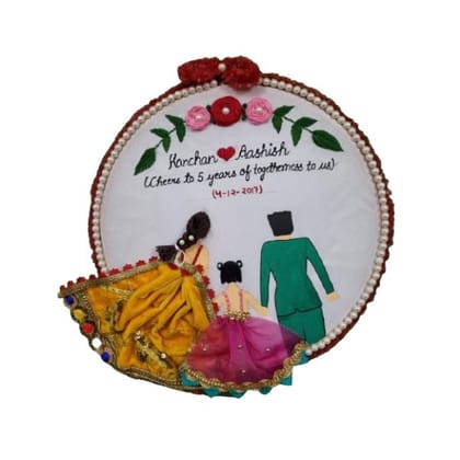 Hand Woven Personalized Gift And Invitation Card, Decorative Item