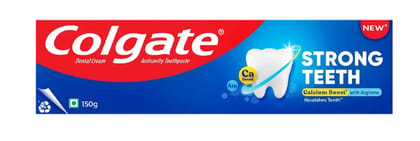 Colgate Strong Teeth Indias No. 1 Toothpaste box