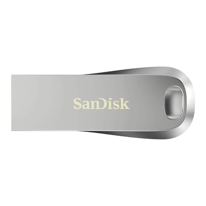 SANDISK Ultra Luxe 64GB, USB 3.2 Gen 1, Flash Drive, Upto 150MB/s R, Pendrive, Metal, 5Y Warranty (SDCZ74-064G-I35)