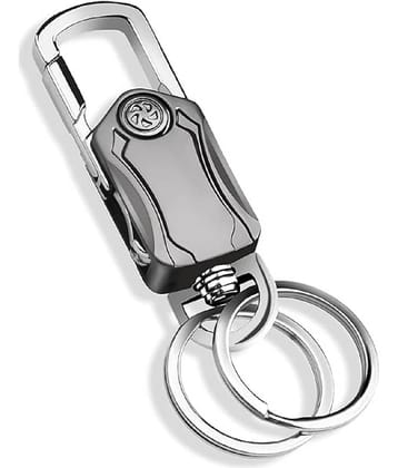 HINGOL Silver Men's Utility Keychain ( Pack of 1 )