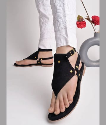 Shoetopia Black Women's Flats