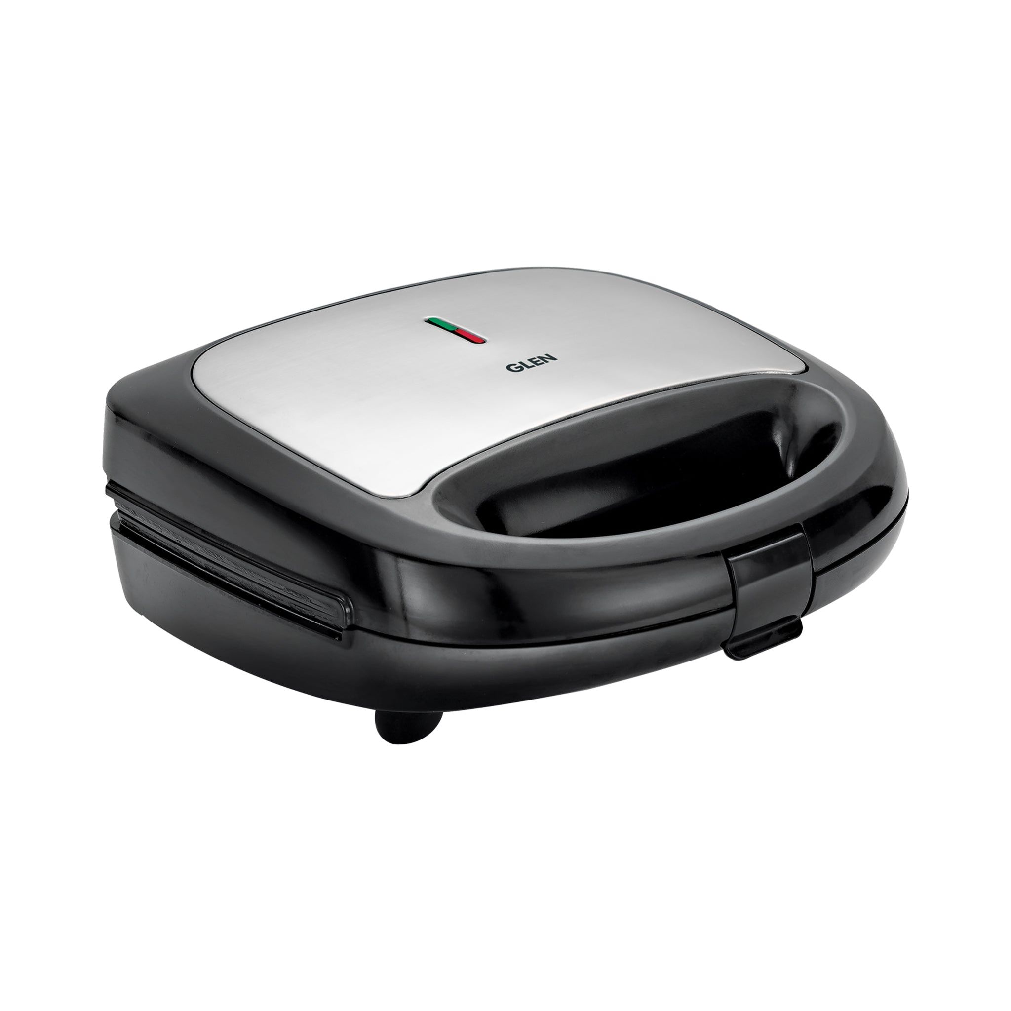 Electric Multi Snack Maker with 3 sets of Sandwich, Grill & Waffle Non-Stick Plates, 750w - Black (3022 MSM)