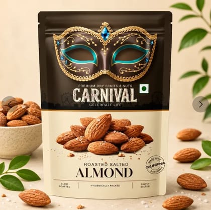 Carnival Roasted & Salted Almonds
