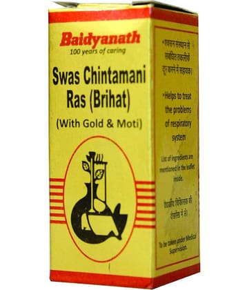 Baidyanath Swas Chintamani Ras Brihat Sy, 5 Tablets