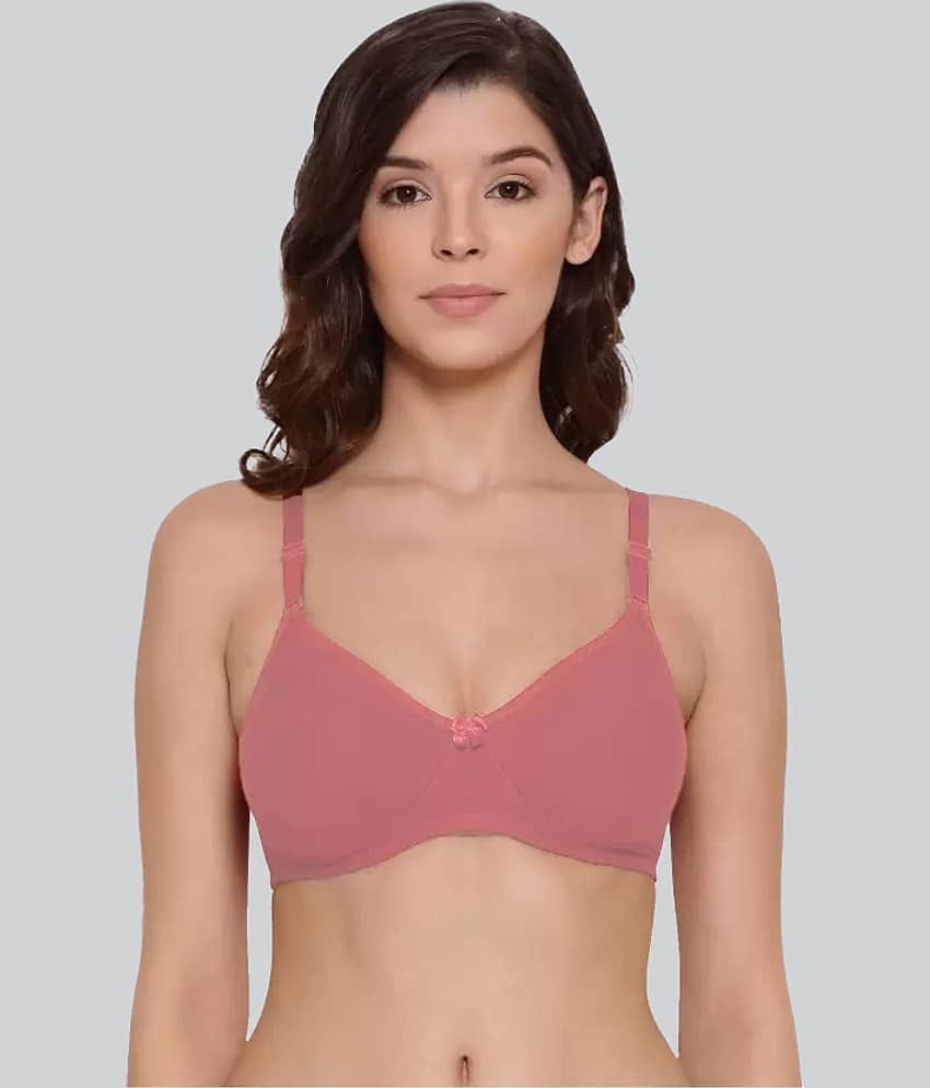 LYRA Cotton Women's T-Shirt Bra ( Peach )