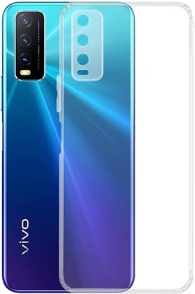 PLUGTECH TPU Ultra Hybrid Clear Camera Protection Back Cover Case for Vivo Y20, Y20i, Y20S, Y20T, Y20G 2021, Y12s