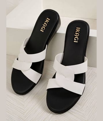 IKAGI White Women's Flats