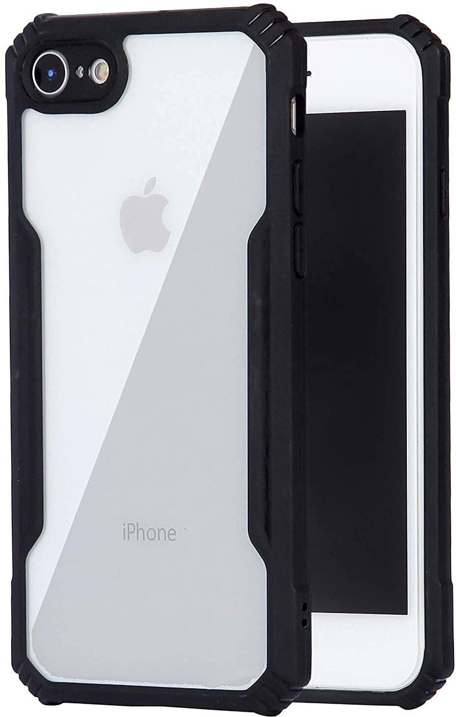 PLUGTECH Slim Shockproof Case | Matte Black Soft | Drop Protection | Precise Cutouts | Premium Mobile Cover for Apple iPhone 6