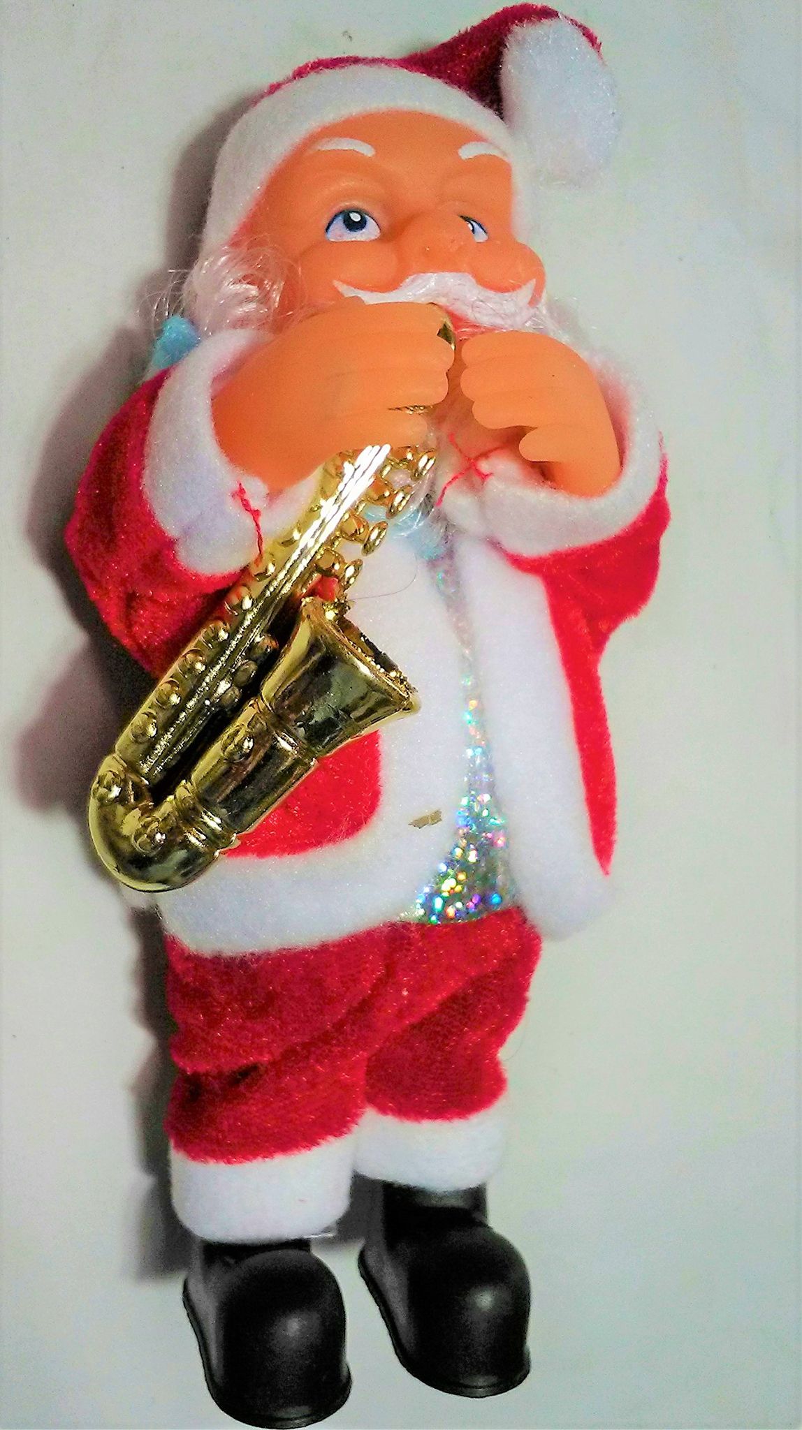 Christmas Decoration Musical Santa Size- 18/7/5 cm
