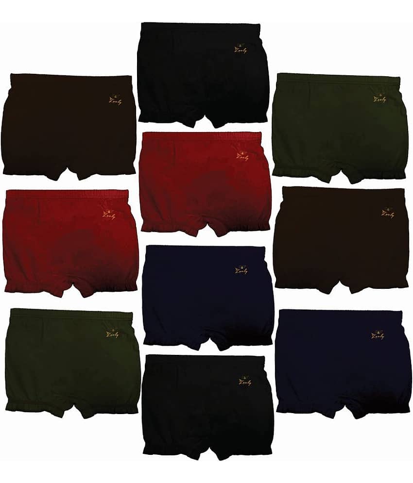 HAP Pack of 10 Cotton Bloomers For Girls ( Multi )