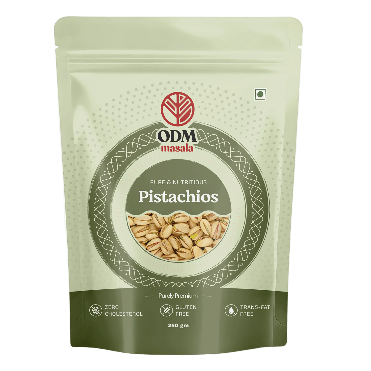 ODM Masala Premium Pistachios (Pista) - Crunchy Dry Fruit