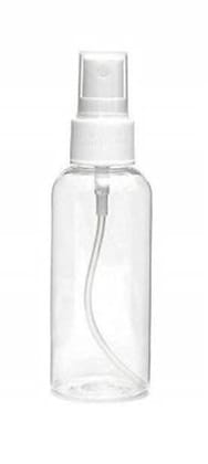 Elecsera sanitizer Spray Pump Compression Pressure Water Bottle 100 ml Spray Bottle (Pack of 1, White, Plastic)