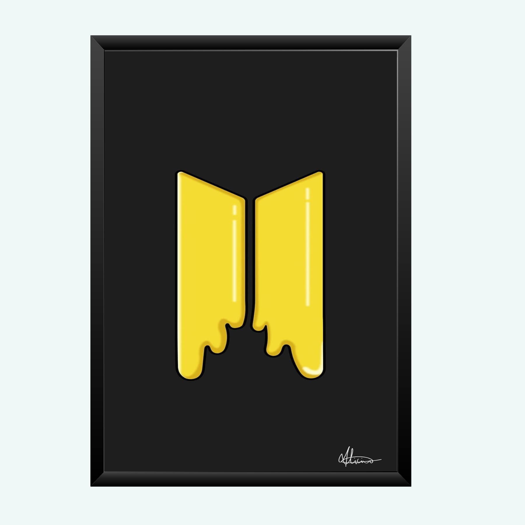 Nokkes Bts Army Bangtan Boy V suga J-Hope Jungkook Jin Jimin Rm 8X12 Inch Size Photo Frame Photo Home Office_bts2_76