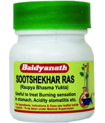 Baidyanath Sootshekhar Ras 40 Tablets (Pack of 2)