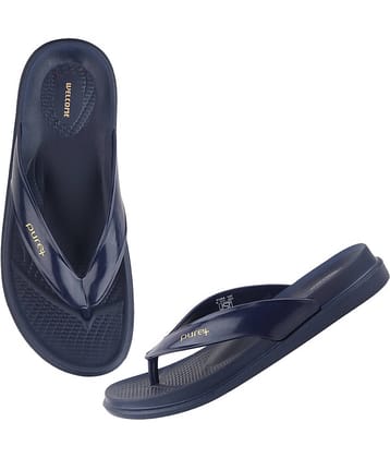 Welcome Navy Blue Women's Slipper