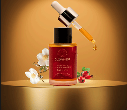 Glownest Rosehip & Sea Buckthorn Face Oil (25ml)