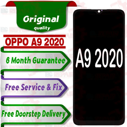 Oppo A9 2020 Combo LCD with Touch Screen for A9 2020  Black