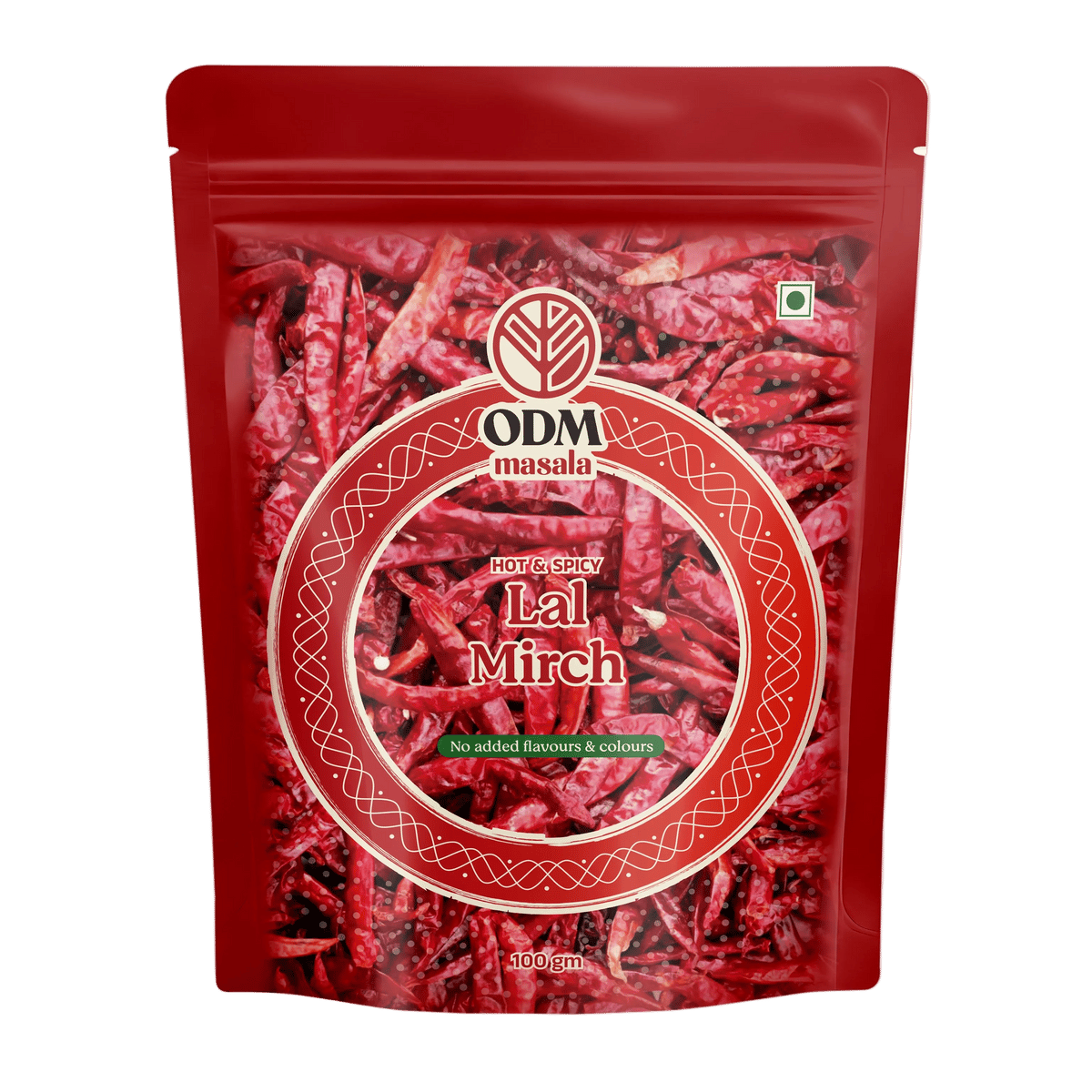 ODM Masala Whole Red Chilli (Sabut Lal Mirch) - Sun-Dried