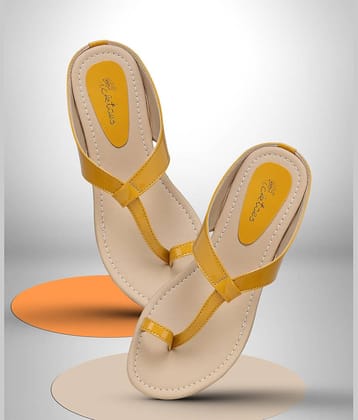 Picktoes Gold Women's Flats