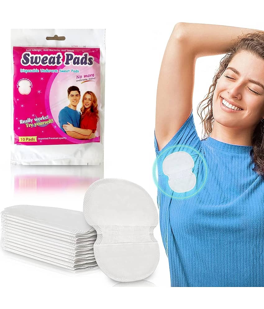 Sweat Pads For Underarms Disposable Highly Absorbent Sweat Pads (set of 10)