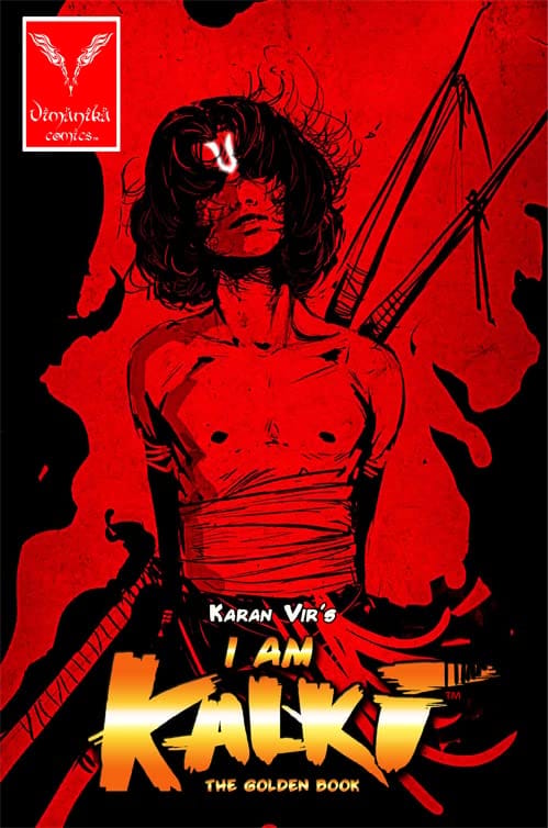 Karan Vir's I am Kalki The Golden Book by Shashank Avvaru Comics Book [Perfect Paperback] Shashank Avvaru
