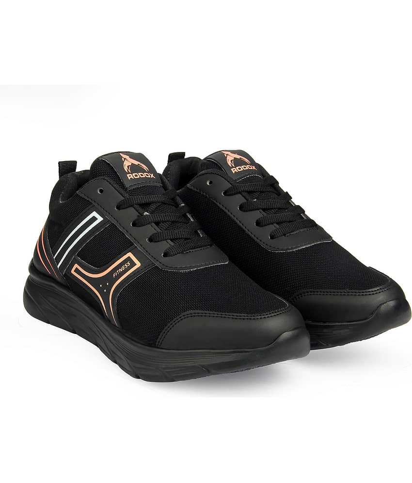 RODOX Memory Foam Light Weight Black Men's Outdoor Shoes