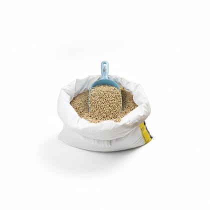 Wholesome Grain Cereal - 10 kg - One bag of cereal with a scoop