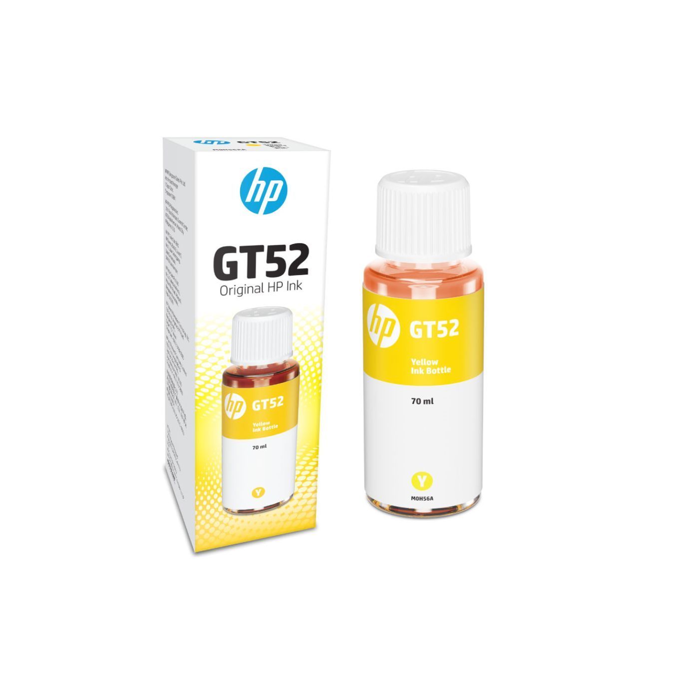 HP GT52 70 ml Yellow Original Ink Bottle (M0H56AA)