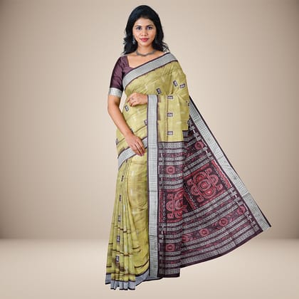 Tribal Motifs Bomkai Silk Saree Tribal Motifs Bomkai Silk Saree