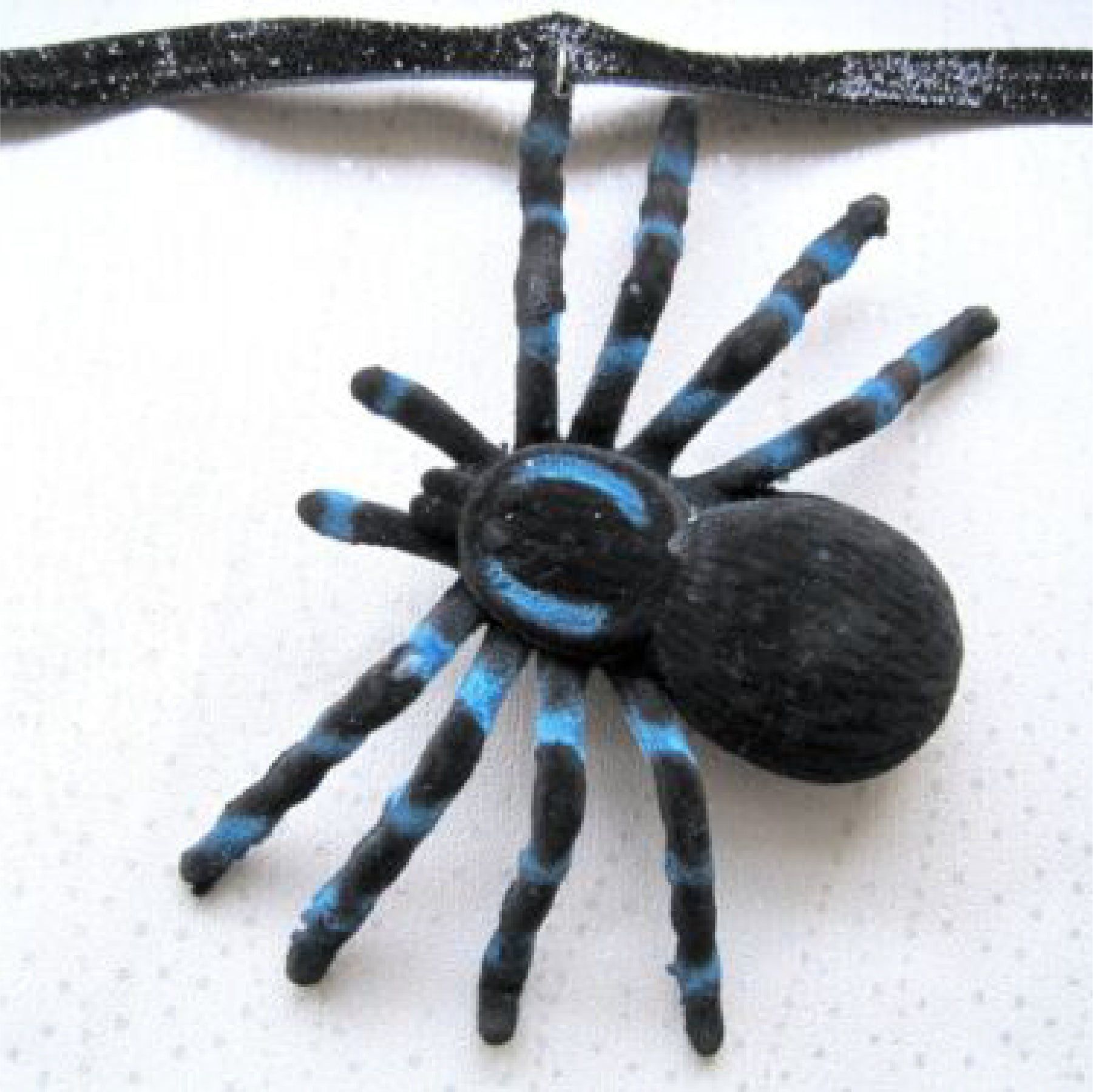 Large Spider with Blue & Black Tentacles - 9 inches - 1PC