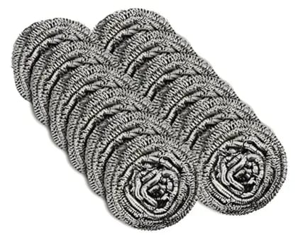 Stainless Steel Scouring Pads - Heavy Duty Cleaning