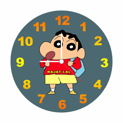 Kids Wall Clock For customised with your Favorite cartoon