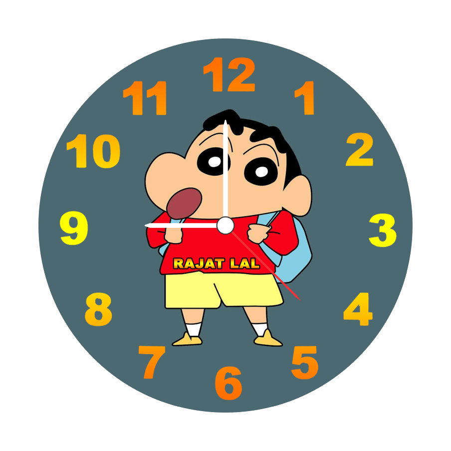 Kids Wall Clock For customised with your Favorite cartoon