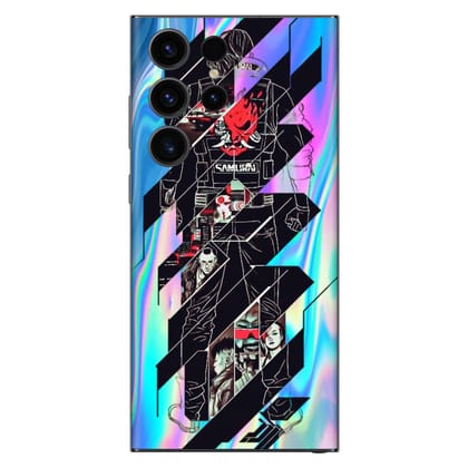 Wrapcart Samurai Shiny Mobile Skin - Vinyl Phone Skin Sticker